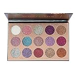 Feine & glatte Textur: Zarte und weiche Pulverqualität, einfach zu Farbgebung und stark pigmentiert. Mischen Sie den Lidschatten sehr schön und glatt, um die Stereo-Augenhöhe hervorzuheben.