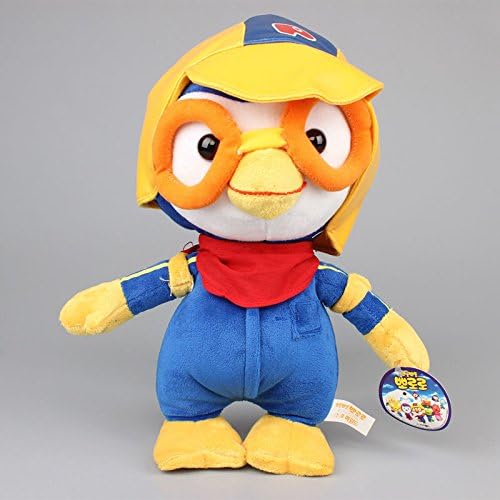 kidsheaven Pororo The Little Penguin Pororo With Glasses 11 Inch Toddler Stuffed Plush Kids Toys