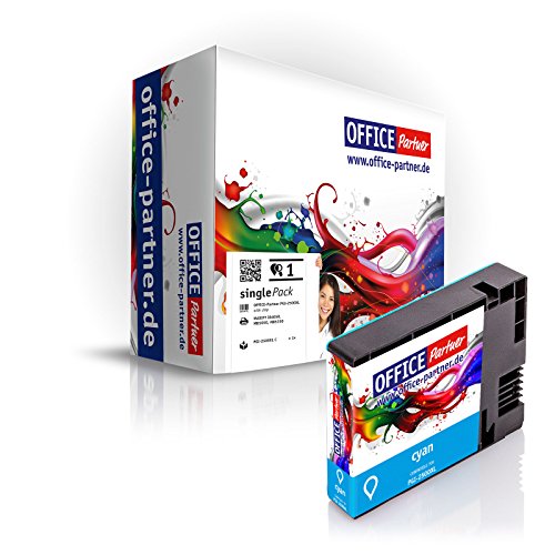 1x cyan kompatible Druckerpatrone zu Canon PGI-2500XL mit Chip für Canon MAXIFY iB4050 MB5050 MB5350