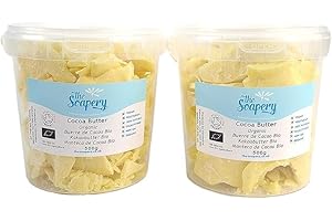 THE SOAPERY Burro di cacao 1 kg – certificato biologico grezzo non raffinato puro