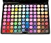 douself Ultra Shimmer 96 Color Eyeshadow Palette Eye Shadow Professional Makeup Kit Set Make Up+2 dual sponge applicator+ One mirror