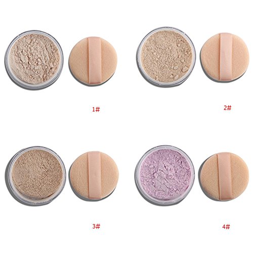 1Pc Smooth Loose Powder Makeup Transparent Finishing Waterproof Sweatproof Concealer Cosmetic #4