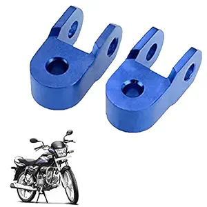 Vheelocityin Shocker Spacer to Increase Ground Clearance Multicolor for Hero Motocorp Splendor Pro