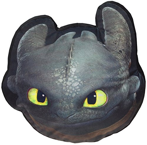 Dragons Kissen Ohnezahn Toothless Kopf 40cm