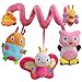 Produktbild LINAG Baby Mobiles Babybett Cute Musik Suspension Plüsch Aktivität Kinderbett Aufhängen Sleeping Soft Toys Spiralwickel Baby Krippe Mobile Bett Kinderwagen Hängebett Krippenbett Geburtstagsgeschenk Tuch Gym , A