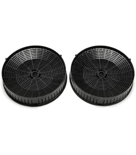 Filtro A Carbone Attivo Per Cappa Elica - 2 Pezzi, 18 Cm, Assorbimento Odori E Grassi - Foto 6