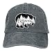 Produktbild ASKYE Mens/Womens Explore Bear Cotton Denim Baseball Cap Adjustable Hat