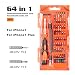 Produktbild Präzisions-Schraubendreher-Set & #-; 64 in 1 Magnetic Treiber Kit mit 56 Bit Magnet Driver Kit für Handy, Tablet, PC, MacBook, Elektronik Reparatur Tool Kit