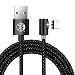 Produktbild Ugi® L Cable Carga de iPhone USB C Tipo magnético C Cable de iluminación Ángulo Recto 3,3ft/6,6ft/10ft pantalla LED Para iPhone X,8,7,6 Plus Samsung Galaxy S7,S8,9 Dispositivo Android Lote