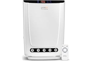 gridinlux | Generador de Ozono Action 1300 | Purificador de Aire y Agua | Mando a Distancia | Especial Hogar y Espacios Peque
