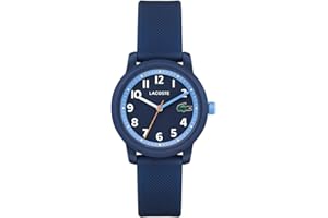 Lacoste Reloj con Movimiento de Cuarzo de Tres Manecillas para Niños Colección LACOSTE.12.12 Kids con Correa de Silicona