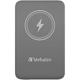 Verbatim Manyetik Power Bank 10000 mAh, Kablosuz Şarj Cihazı 15 W, USB-C ile 20 W PD, K&uuml;&ccedil;&uuml;k ve Manyetik Powerbank iPhone 15, 