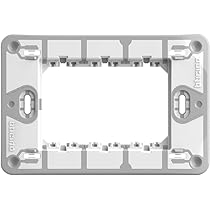 Bticino MatixGO Tones Plaque De Couverture 3 Modules Rituels Ja4803tr 89322589