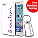 Price comparison product image N4U Online Personalised Pecita Font As Used & Inspired By Love Island Design Phone Case Clip Cover & Matching Keyring For Apple Iphone 6 / 6S