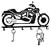 Produktbild Schlüsselbrett / Hakenleiste * Motorrad Cycle - Club * - Schlüsselboard , Schlüsselleiste, Metall - 6 Haken