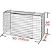 Greenbay Extending Woodburner Fire Guard Screen Fireguard Fireplace Place Guard Nursery Child Safe Black