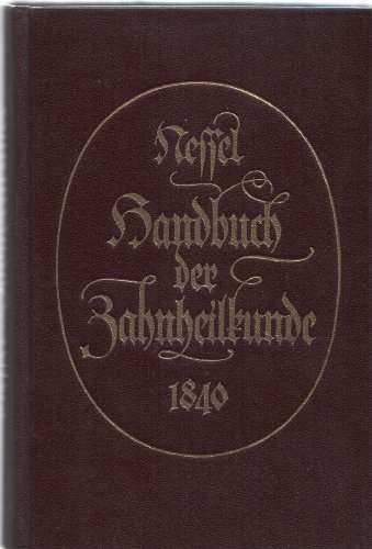 Handbuch der Zahnheilkunde