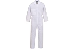Portwest 2852 standard labbrock | UPF 40+, flera fickor, 245 gsm polybomull, maskintvättbar, hållbar, arbetskläder