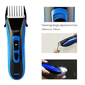 RIWA 750A Electric Rechargeable Battery Hair Clippers Haircut Hair Trimmer Ceramic Blade for Men Kids Adults - Image 4