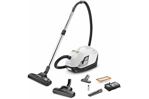 KÄRCHER Karcher Nouveau DS 6 PLUS - Aspirateur sans sac avec filtration à eau + accessoires - Refuser 99,95 % d'air sans pol, S7198422