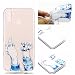 Produktbild HopMore Huawei P20 Lite Hülle Silikon Transparent Durchsichtig Hüllen Clear Muster Design Bumper Ultra Slim Dünn TPU Handyhülle Kawaii One Piece Tasche Schale Hüllen Case Cover pour Huawei P20 Lite -- Finger
