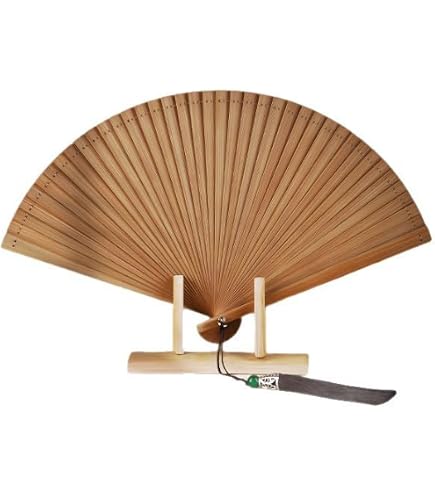 Handgefertigter Natrlicher Sauna Fcher Aus Palmblttern  Bambus  Handfcher Fr Sommer Und Deko
