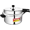 Prestige Deluxe Plus Induction Base Aluminium Pressure Cooker, 7.5 Litres