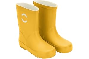 Mikk-line Gummistiefel Kinder | Gefütterte Regenstiefel Kinder | Wasserdichte Gummistiefel | Regenschuhe & Kinderstiefel