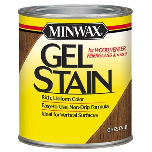 Minwax 26010 .5 Pint Chestnut Gel Stain Interior Wood