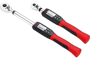 ACDelco ARM601-34 3/8” & 1/2” Digital Torque Wrench Combo Kit with Buzzer, Flash Notification, Protective Case & ISO 6789 Standards with Certificate of Calibration