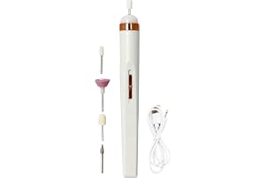 Nail File Electric, Electric Nail Drill - Professionell nagelfil manikyr pedicure bärbar kvarn - Höghastighetspoleringsverktyg, filerpolermaskin för familjer, älskare