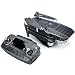 Produktbild Mavic Pro Haut Aufkleber Wickeln Set,Wasserdicht Deko-Sticker aus Carbonfaser,Fernbedienung Batterie Wrap für Mavic Pro (Schwarz)