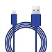 Produktbild Incipio PW-189 Lightning Lade- und Synchronisationskabel (Datenkabel 1M) für Apple iPod/iPhone/iPad wie z.B. Apple iPhone X/8/7/6S/6S Plus/7 Plus/SE/iPad 9,7" (2017 & 2018)/Apple TV Remote in blau
