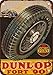 Produktbild 1933 Dunlop Fort 90 Reifen Vintage Look Reproduktion Metall blechschild 20,3 x 30,5 cm