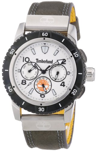Timberland Herren-Armbanduhr XL Analog Quarz Leder TBL.13334JSTB/01 Timberland Herren-Armbanduhr XL Analog Quarz Leder TBL.13334JSTB/01