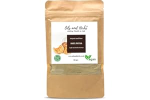 OILS AND HERBS UK Organic Bael Patra Powder – Leaf Powder - Aegle marmelos – 100% Pure and Natural