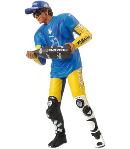 Valentino Rossi Figure Riding (MotoGP 2008) Diecast Model Figure