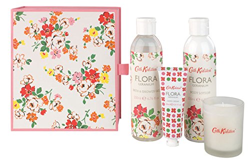 Cath Kidston Flora Geranium Indulgent Bathing Set