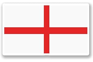 DESTINATIONVINYL 2 x 20cm/200mm England Flag Vinyl Sticker Decal Laptop Travel Luggage Car Bike Sign Fun #5314