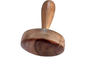 Belexy Wooden Roti Chapati Presser Datta Press Potato Masher, Pav Bhaji Masher, fruits masher, vegetables presser.