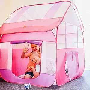 Toyshine Foldable Kids Childrens Indoor Outdoor Pop Up Play Tent House Toy (Assorted Color)