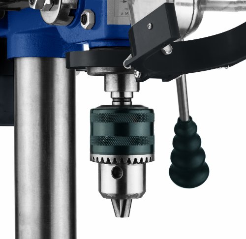 Einhell Säulenbohrmaschine BT-BD 701 (630 W, Bohr Ø˜ 3-16 mm, Bohrtiefe 60 mm, Drehzahlregelung, stufenlose Tischhöhenverstellung, Schraubstock) - 3