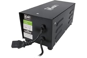 LUMii BLACK Metal 600w Running Ballast Grow Light Hydroponics HPS MH