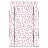 Linens Limited Stars Changing Mat, Pink/White
