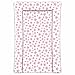 Linens Limited Stars Changing Mat, Pink/White