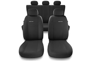 Mossa Housses de siège adaptées pour Audi Q5 I, II (2008-2019) - Housse Siege Voiture universelles - Couverture Siege - Une-4