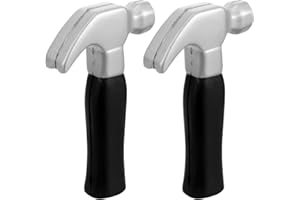 Abaodam 2pcs Hammer For Toddler Boys Mini Stubby Hammers Safe for Boys and Girls Play Learning Simulation Pounding Mallets Gavel Beating Toys Ideal For Kid’s Educational Learning