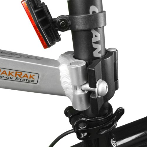 Ibera Fahrrad-Gepäckträger, Fahrradgepäckträger, Bicycle Seatpost-mounted Commuter Carrier, Schwarz - 7