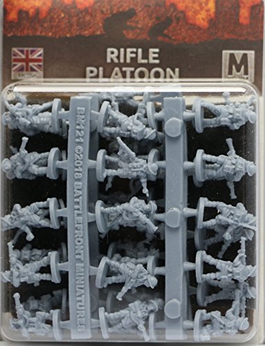 Preisvergleich Produktbild Unbekannt Flames of War British Rifle Platoon (BR733)
