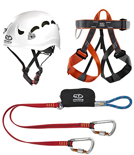 Climbing Technology Kit Ferrata Classic - Casco de escalada, color mul